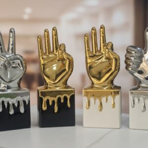 Creative embroidery medal Thumbs Up Trophy