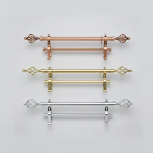 Double Curtain Rod 2 Metre Layered Drapes