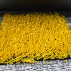 Coloured grass carpet