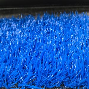 Coloured grass carpet