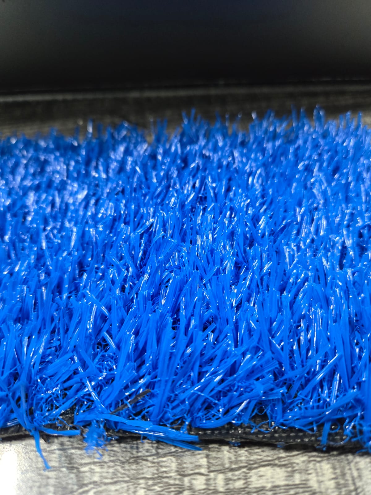 Coloured grass carpet