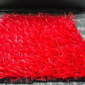 Coloured grass carpet