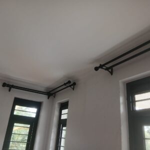 2M Double Juakali Curtain rod