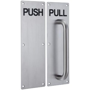Push/Pull Handle on Plate