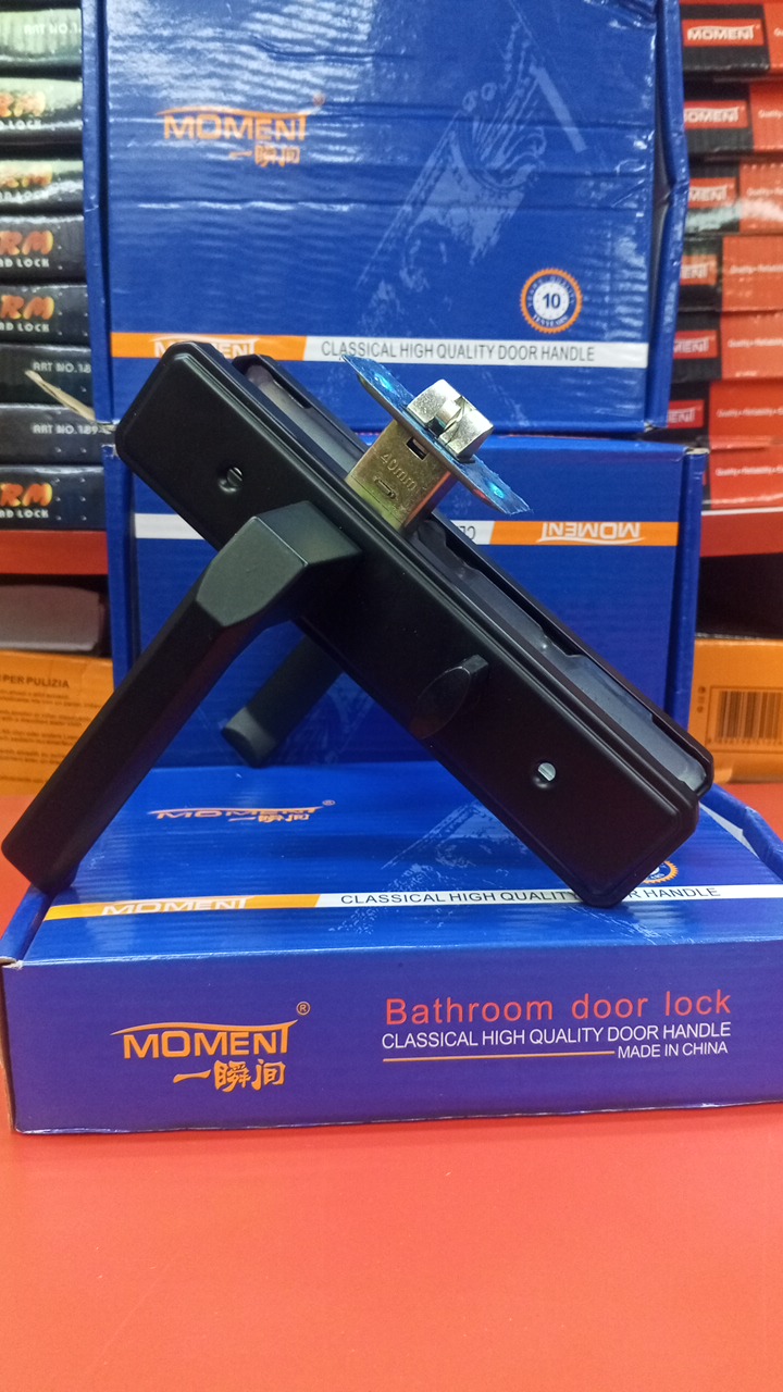 Bathroom moment locks
